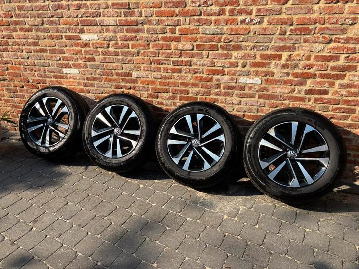 Vw velgen 5x112 17 inch, Auto-onderdelen, Banden en Velgen, Band(en), 17 inch, Ophalen