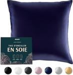 Kussensloop van zijde SNELLE GRATIS LEVERING, Huis en Inrichting, Woonaccessoires | Kussens, Overige kleuren, -, Verzenden, -