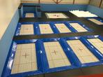 Rij (4) Eurotrampolines - Professioneel!, Sport en Fitness, Turnen, Ophalen, Zo goed als nieuw, Blauw, Materiaal
