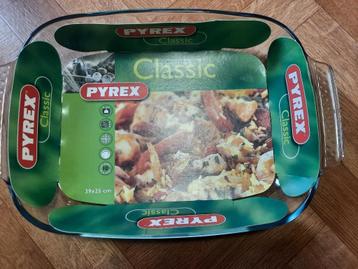 nieuwe glazen ovenschotel rechthoekig 39x25cm Pyrex Classic, Enlèvement ou Envoi, Neuf