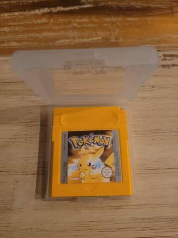 Pokémon Yellow - Game Boy - Klassieker! beschikbaar voor biedingen