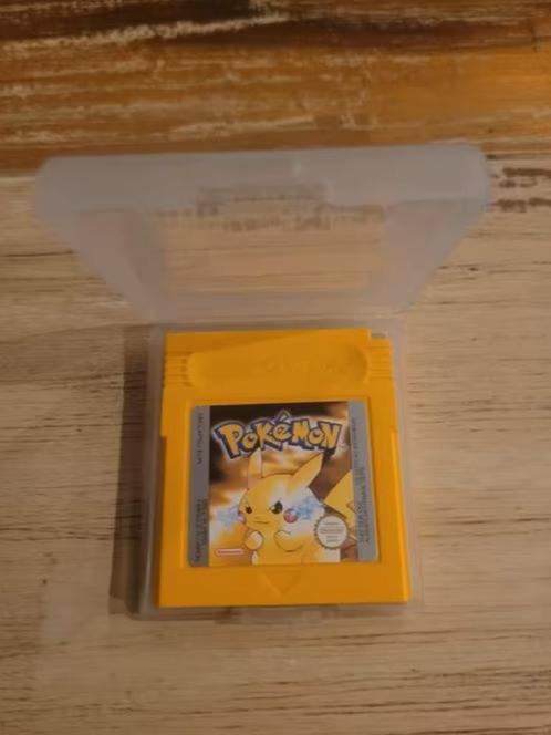 Pokémon Yellow - Game Boy - Klassieker!, Games en Spelcomputers, Games | Nintendo Game Boy, Zo goed als nieuw, Ophalen of Verzenden