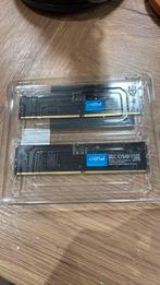 16 GB (2x8 GB) DDR5 RAM - CL40 - Crucial, Computers en Software, RAM geheugen, Ophalen of Verzenden, Zo goed als nieuw, DDR5, 16 GB