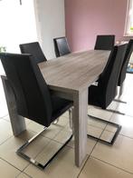 Table de salle à manger, Maison & Meubles, Comme neuf, Rectangulaire, Teck, 50 à 100 cm