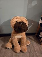 Grote pluche hond, Ophalen