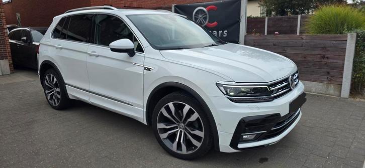 Volkswagen Tiguan R Line 4 Motion 94000km FULL OPTION, Auto's, Volkswagen, Bedrijf, Tiguan, 360° camera, 4x4, ABS, Achteruitrijcamera