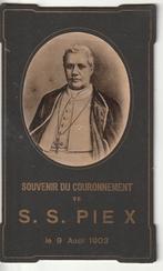 Kartonnen foto Souvenir Couronnement Pius X 1903 (paus), Verzenden, Gebruikt, Overige onderwerpen, Foto