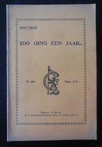 Zoo ging een jaar... - J. Simons - z.d., Ophalen of Verzenden, Gelezen