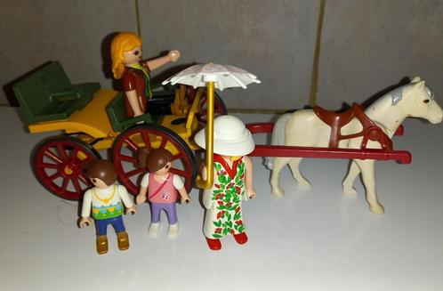 PLAYMOBIL de paardenkar voor de rit, Kinderen en Baby's, Speelgoed | Playmobil, Zo goed als nieuw, Complete set, Ophalen of Verzenden