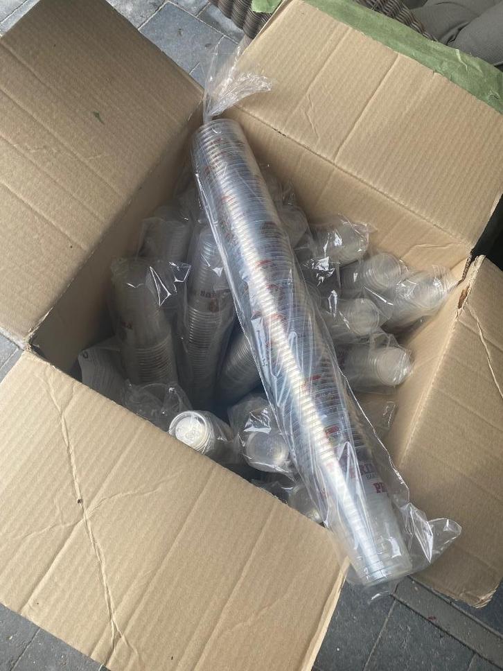 Plastic drankbekers 0,25 primus Haacht, Verzamelen, Glas en Drinkglazen, Nieuw, Bierglas, Ophalen