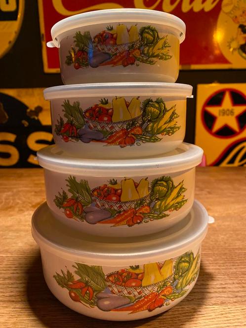 Vintage kommetjes of potjes met deksel Damart, Antiek en Kunst, Curiosa en Brocante, Ophalen of Verzenden