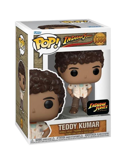 Funko POP Indiana Jones - Teddy Kumar (1388), Verzamelen, Poppetjes en Figuurtjes, Nieuw, Verzenden