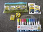 minions pennenzak gum slijper stiften - pakje gum en potlode, Kinderen en Baby's, Ophalen of Verzenden, Zo goed als nieuw