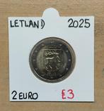 2 EURO 2025   LETLAND    SELIJA   ( UIT EEN ROL )   € 3, Ophalen of Verzenden, Overige landen, 2 euro, Losse munt