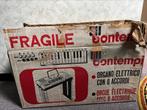 Vintage piano, Muziek en Instrumenten, Piano's, Ophalen, Gebruikt, Bruin, Piano