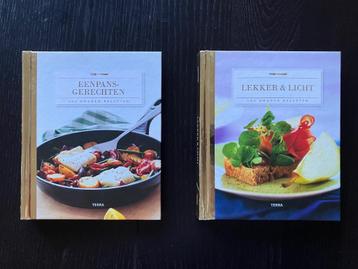 Verschillende kookboeken te koop