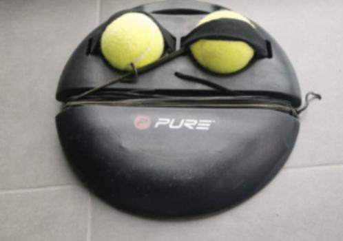 tennisbal met elastische rekker, Sport en Fitness, Padel, Zo goed als nieuw, Padelballen, Ophalen of Verzenden