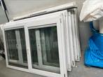 Ramen PVC wit dubbel glas - 50 eur per stuk, Châssis de fenêtre, Synthétique, Utilisé, Vitre comprise