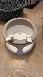 Badring Bebe-jou uni taupe/wit, Enlèvement, Comme neuf, Siège de bain ou Anneau de bain, Bébé-jou