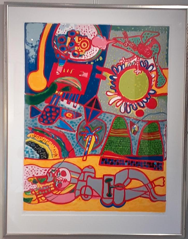 "Féerie brésilienne"  - Guillaume Corneille, Antiquités & Art, Art | Lithographies & Sérigraphies, Enlèvement