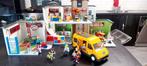 Playmobil grande école aménagée avec salle de gym et bus, Enlèvement