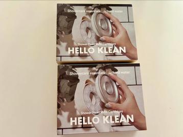 Nieuw Hello Klean shower head 1.0 cartridges 2 stuks beschikbaar voor biedingen