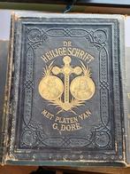 De Heilige Schrift met platen G. Doré Bijbel 1873, Antiek en Kunst, Ophalen of Verzenden
