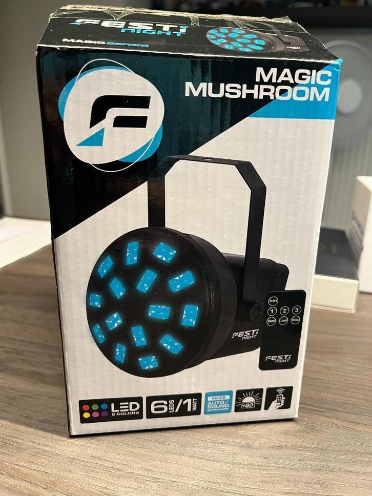 Party licht, Muziek en Instrumenten, Licht en Laser, Nieuw, Licht, Geluidgestuurd, Kleur, Ophalen