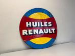 RENAULT olie oud reclamebord, Verzamelen, Merken en Reclamevoorwerpen, Ophalen of Verzenden, Gebruikt, Reclamebord