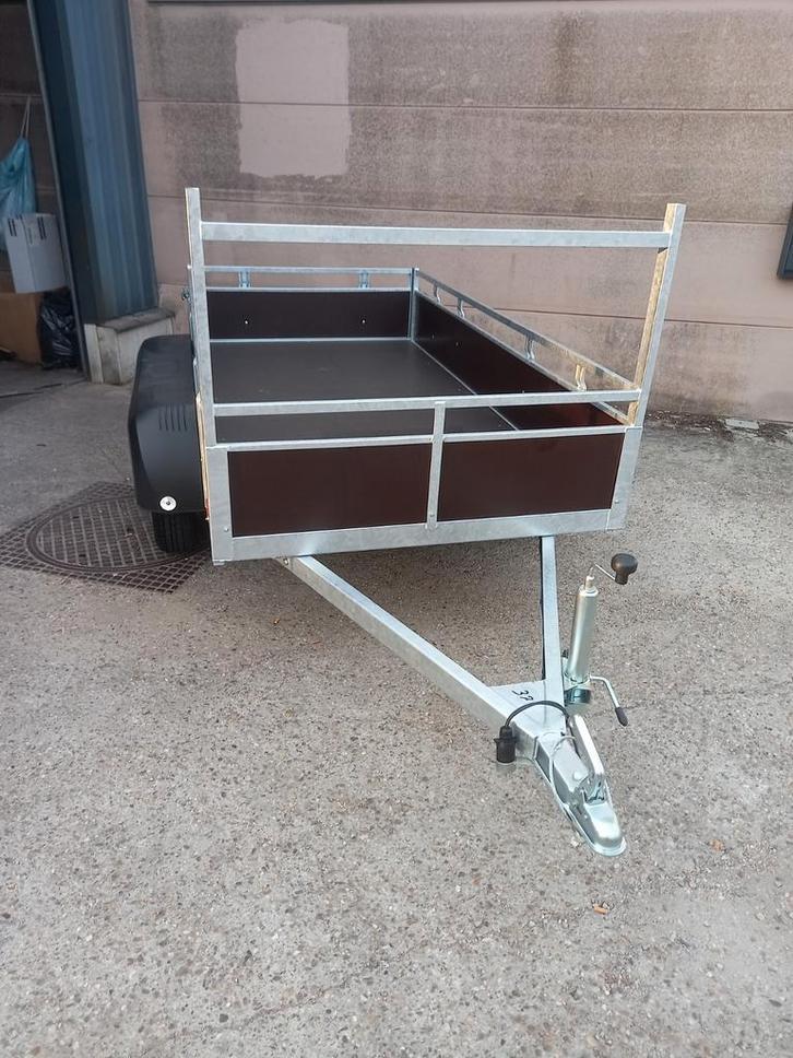 Nieuwe dubbelas aanhangwagen, Autos : Divers, Remorques, Neuf, Enlèvement