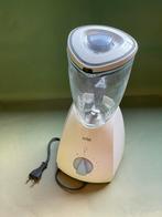 Braun blender met glazen kan, Elektronische apparatuur, Keukenmixers, Ophalen of Verzenden, Gebruikt