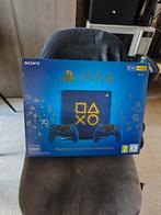 PS4 Slim Days Of Play 500GB CIB, Ophalen, Met 2 controllers, Slim, 500 GB