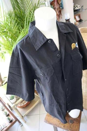 zwart authentiek Von Dutch blouse overhemd beschikbaar voor biedingen
