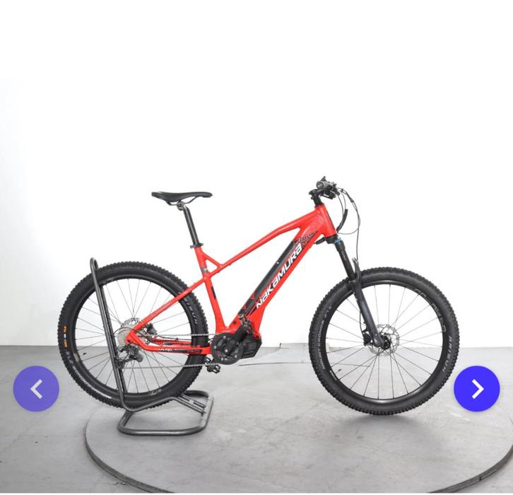 VTT électrique Nakamura E-Summit 740, Fietsen en Brommers, Fietsen | Mountainbikes en ATB, Gebruikt, Heren, Overige merken, 53 tot 57 cm