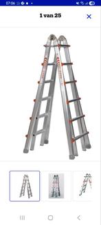 Waku 6 treden, Doe-het-zelf en Bouw, Ladders en Trappen, Ophalen, Gebruikt