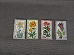 POSTZEGELS SERIE DUITSLAND BLOEMEN TE KOOP 1975  AFGEPRIJSD, Ophalen of Verzenden, BRD, Gestempeld