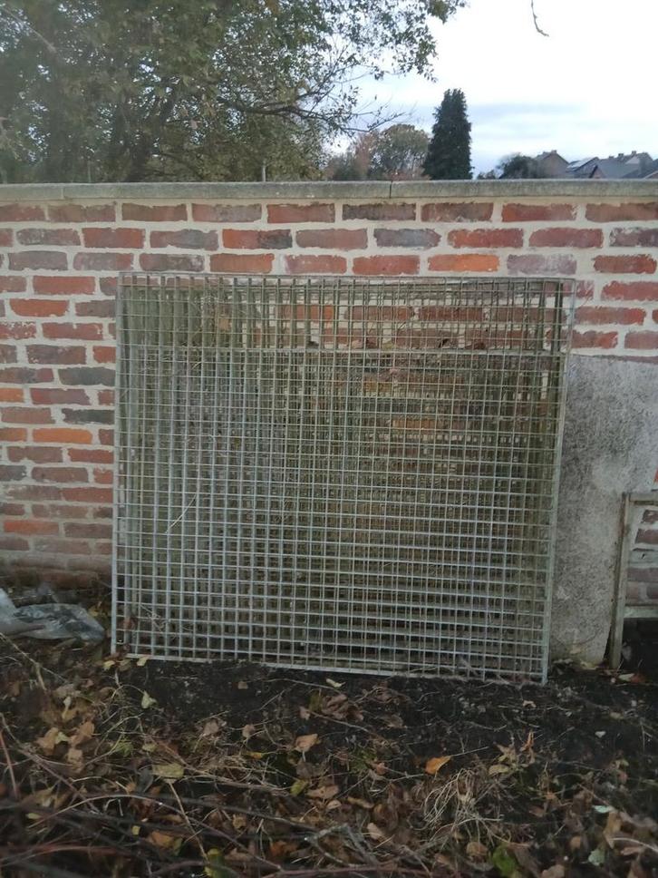 Caillebotis acier galvanisé, Bricolage & Construction, Métaux, Comme neuf, Fer, Enlèvement