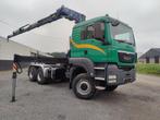 MAN TGS 33.480 REAL 6x6 60Ton Euro5 Crane Fassi F310, Auto's, Vrachtwagens, Te koop, Groen, Diesel, Bedrijf