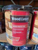 Wood Lover grondlaag hout, Doe-het-zelf en Bouw, Verf, Beits en Lak, Nieuw, Beits, Ophalen of Verzenden, 5 tot 10 liter