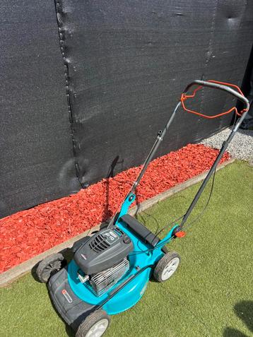 Grasmaaier Gardena 46 cm geen opvang bak, Tuin en Terras, Grasmaaiers, Ophalen