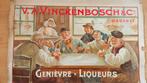 Antieke reclameposter distillerie A. Vinckenbosch Hasselt, Antiek en Kunst, Antiek | Overige Antiek, Ophalen of Verzenden