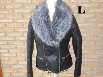 (109)- veste femme t.L noire beschikbaar voor biedingen
