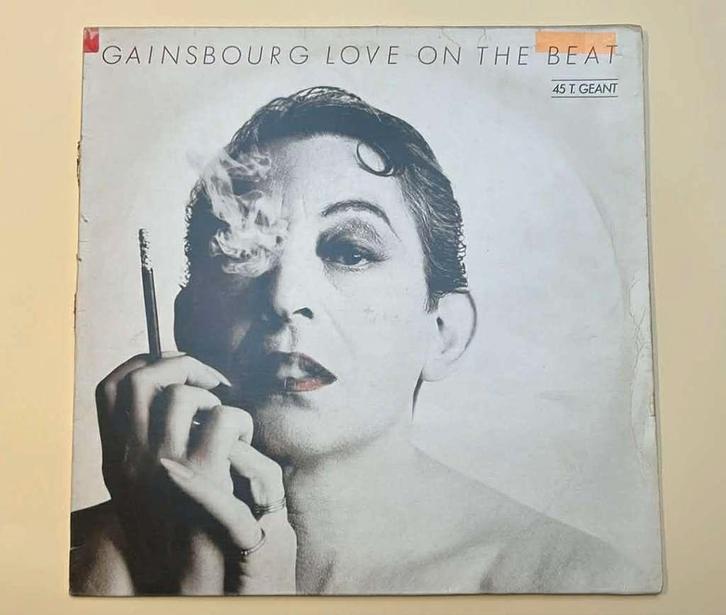 Serge Gainsbourg – Love On The Beat, CD & DVD, Vinyles | Pop, Utilisé, 1980 à 2000, 12 pouces, Enlèvement ou Envoi