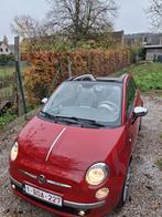Fiat 500 Cabrio 1.2 Benzine (2013) gekeurd, Auto's, Fiat, Voorwielaandrijving, Zwart, Cabriolet, Parkeersensor