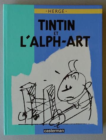 Tintin et l'alph-art EO 1986