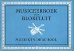 MUSICEERBOEK VOOR DE BLOKFLUIT - MUZIEK IN DE SCHOOL DEEL 3, Instrument, Kraus & Oberborbeck, Ophalen of Verzenden, Zo goed als nieuw