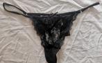 Zwarte mooie string, Kleding | Dames, Ophalen of Verzenden, String