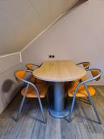 Table de cuisine avec 4 chaises, Maison & Meubles, Tables | Tables à manger, 100 à 150 cm, Autres matériaux, 50 à 100 cm, Enlèvement