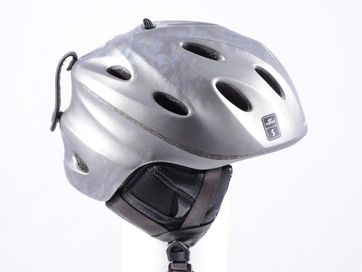 52 53 54 55 cm ski snowboard helm GIRO FUSE SMU, SILVER, Sport en Fitness, Skiën en Langlaufen, Gebruikt, Overige typen, Ski, Overige merken