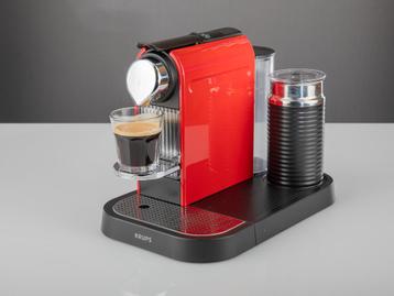 Krups CitiZ & Milk XN7305 Nespresso Apparaat Rood, Electroménager, Machine à espresso, Réservoir d'eau amovible, Dosettes et capsules de café